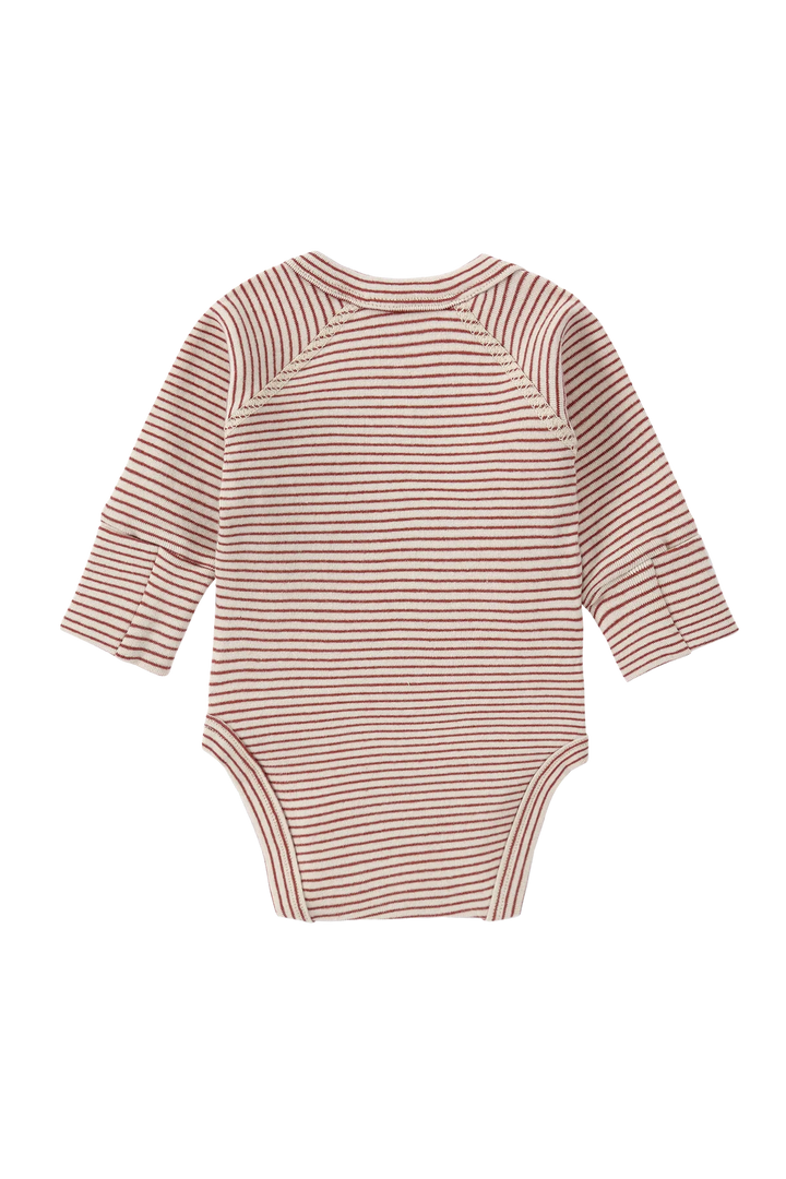 Kimono L/S Bodysuit - Ember