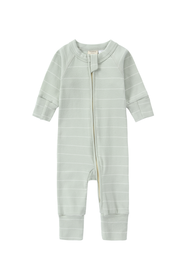 Zip Growsuit - Blue Sky