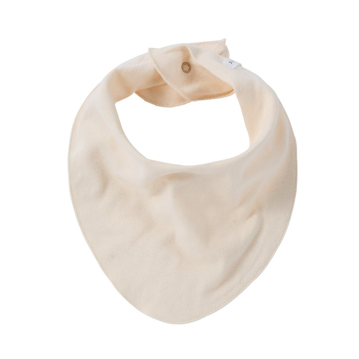 Organic Baby Bib - Eggshell
