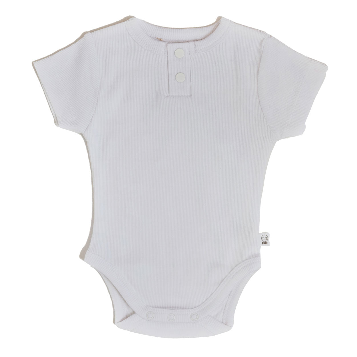 Organic Baby Bodysuit - Milk