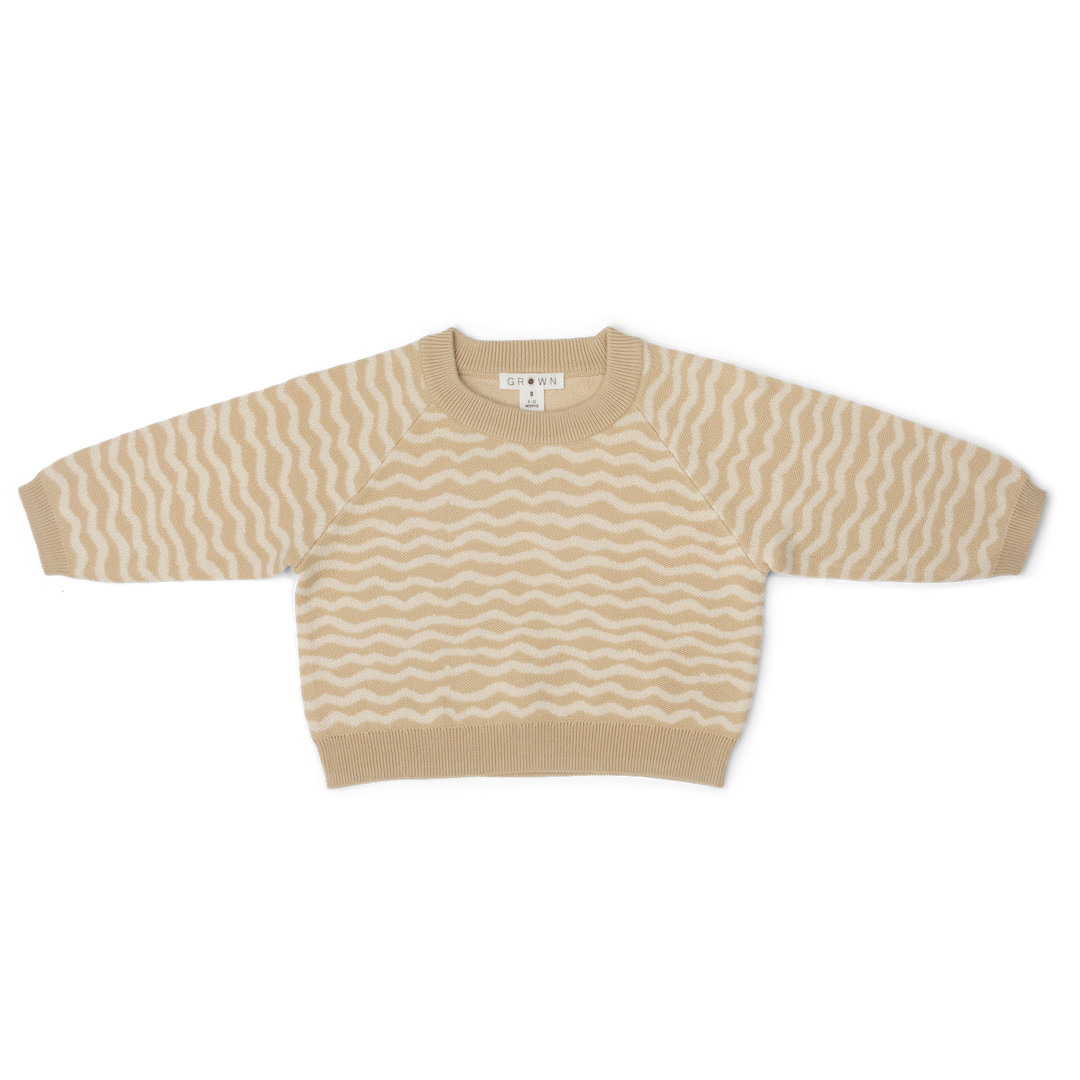Baby Jumper with a River Pattern 