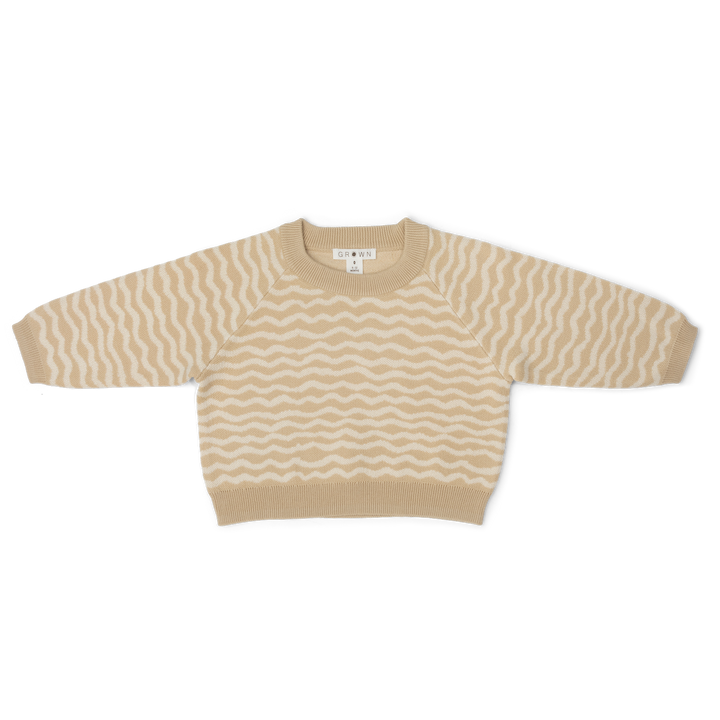 Baby Jumper with a River Pattern 