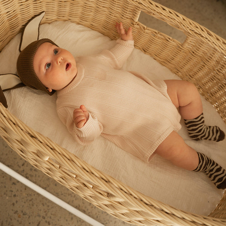 Baby Socks - Espresso River